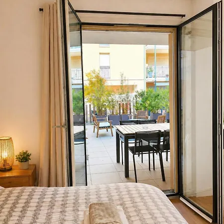 2 Terrasse, Parking A 200m De Place Morny Apartament