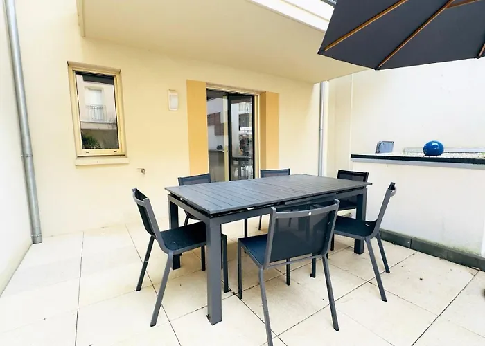 2 Terrasse, Parking A 200m De Place Morny *